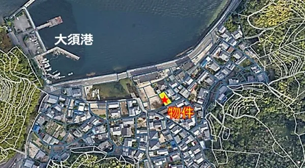 【土地】江田島市江田島町大須1丁目の画像
