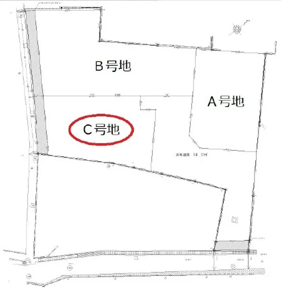 【土地】安佐南区西原２丁目C号地の画像